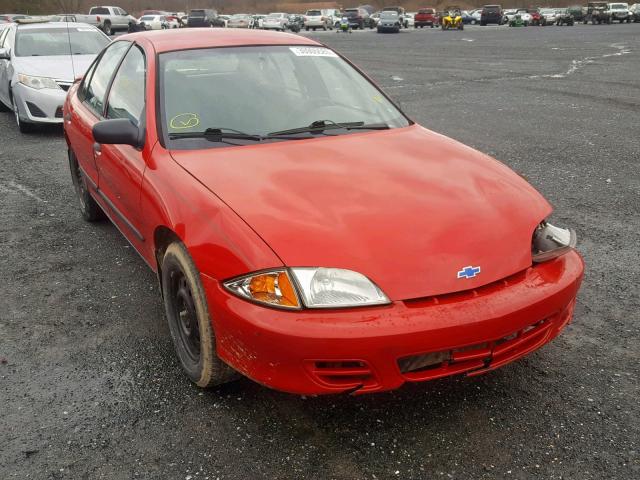 1G1JF524927355963 - 2002 CHEVROLET CAVALIER L RED photo 1