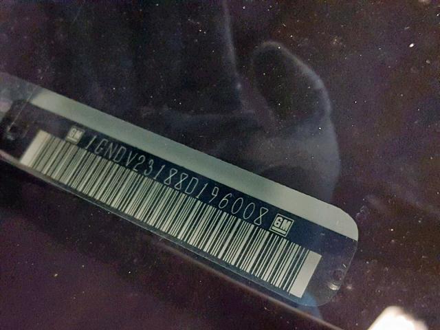 1GNDV23188D196008 - 2008 CHEVROLET UPLANDER L 白色 照片 10