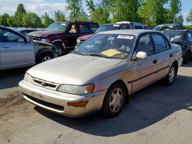 1NXBB02E3TZ489191 - 1996 TOYOTA COROLLA DX BEIGE photo 2