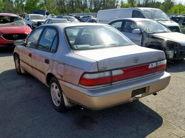 1NXBB02E3TZ489191 - 1996 TOYOTA COROLLA DX BEIGE photo 3