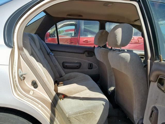 1NXBB02E3TZ489191 - 1996 TOYOTA COROLLA DX BEIGE photo 6