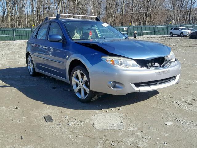 JF1GH63639G809819 - 2009 SUBARU IMPREZA OU BLUE photo 1