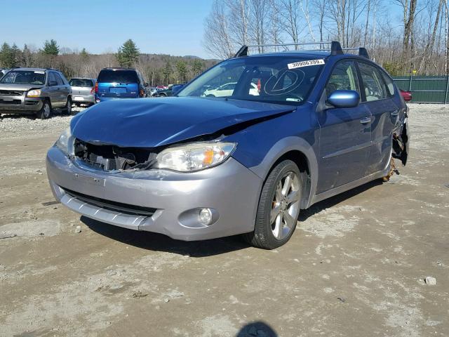 JF1GH63639G809819 - 2009 SUBARU IMPREZA OU BLUE photo 2