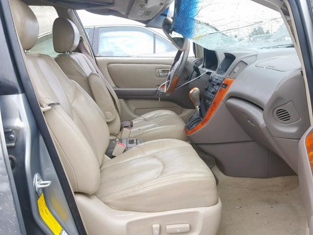 JTJHF10U310199277 - 2001 LEXUS RX 300 GOLD photo 5