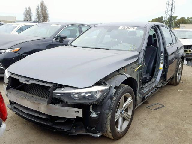 WBA3C1C51EK109058 - 2014 BMW 328 I SULE GRAY photo 2