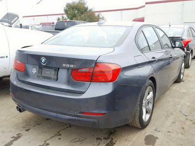 WBA3C1C51EK109058 - 2014 BMW 328 I SULE GRAY photo 4