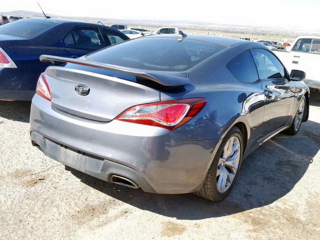 KMHHT6KJ7GU134764 - 2016 HYUNDAI GENESIS CO GRAY photo 4