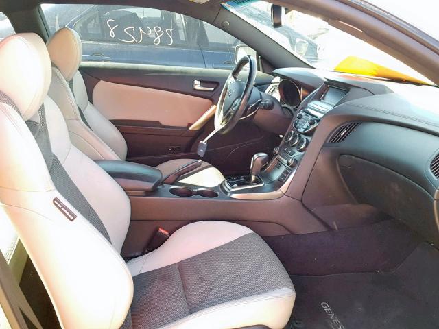 KMHHT6KJ7GU134764 - 2016 HYUNDAI GENESIS CO GRAY photo 5