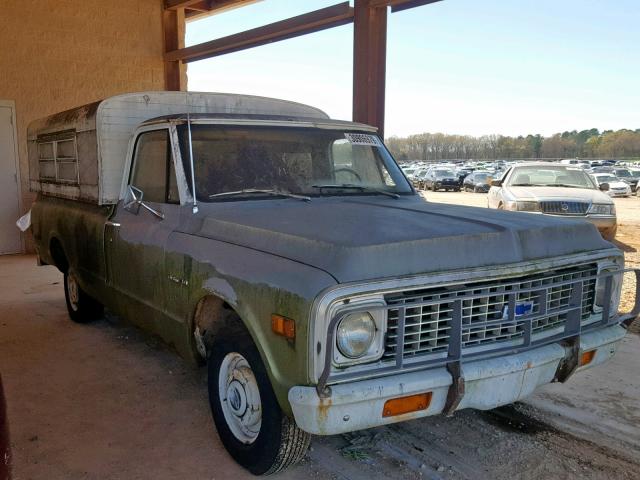 CC142A100585 - 1972 CHEVROLET C-10 GREEN photo 1