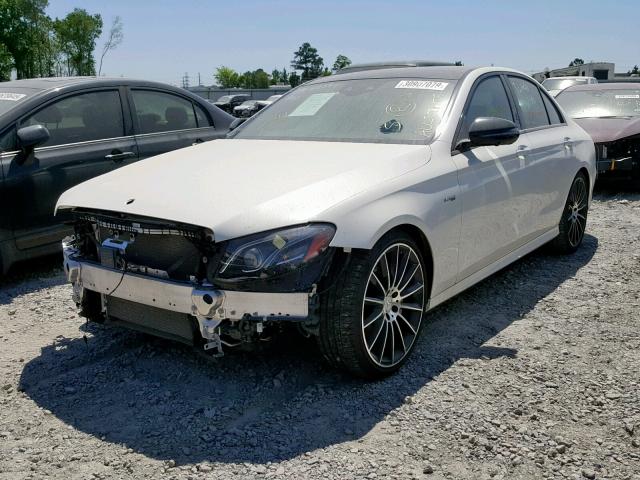 WDDZF6EB1JA447330 - 2018 MERCEDES-BENZ E 43 4MATI WHITE photo 2