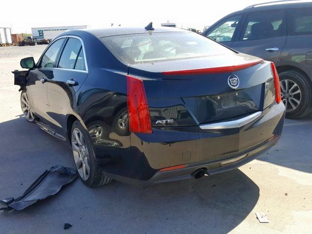 1G6AB5RA8E0149094 - 2014 CADILLAC ATS LUXURY BLACK photo 3