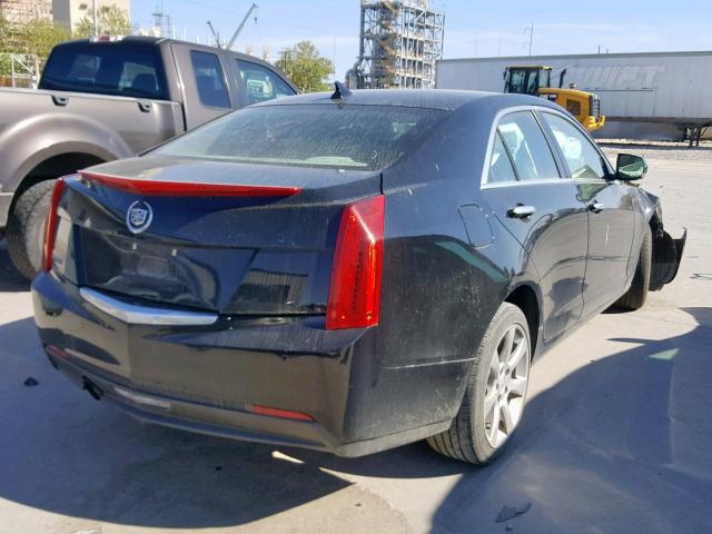 1G6AB5RA8E0149094 - 2014 CADILLAC ATS LUXURY BLACK photo 4