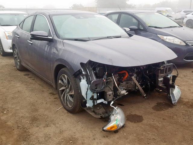 19XZE4F93KE020730 - 2019 HONDA INSIGHT TO GRAY photo 1