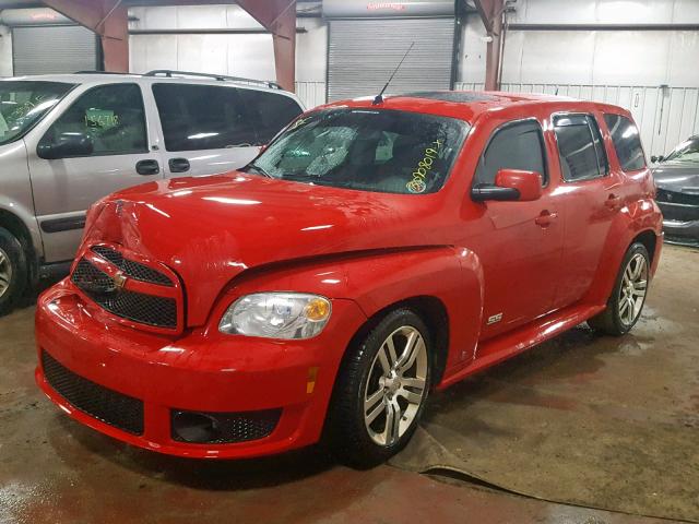 3GNCA63X59S620300 - 2009 CHEVROLET HHR SS RED photo 2