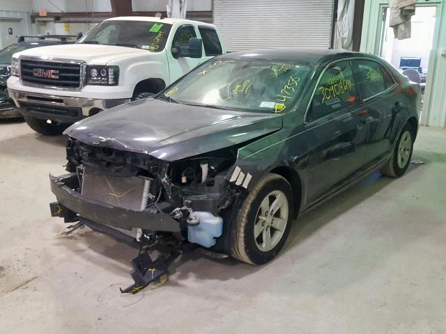 1G11B5SA3DF249258 - 2013 CHEVROLET MALIBU LS CHARCOAL photo 2