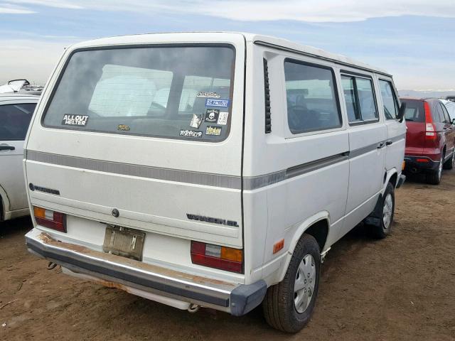 WV2YB0255FH084544 - 1985 VOLKSWAGEN VANAGON BU WHITE photo 4