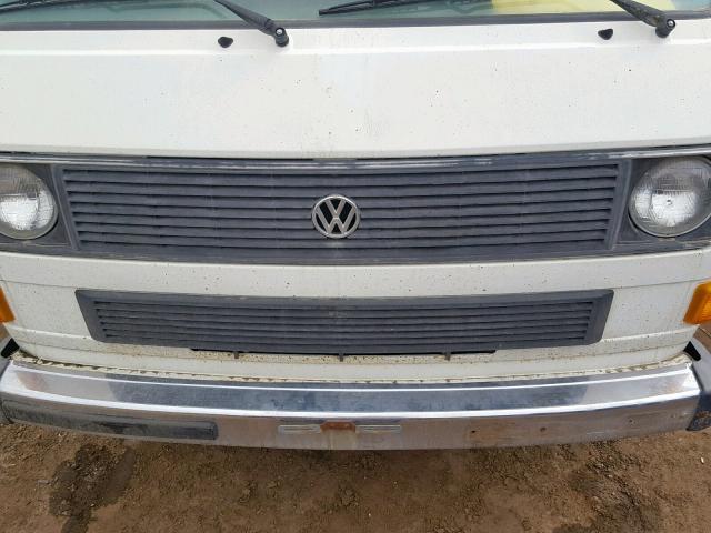 WV2YB0255FH084544 - 1985 VOLKSWAGEN VANAGON BU WHITE photo 7