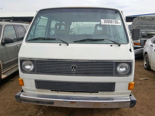 WV2YB0255FH084544 - 1985 VOLKSWAGEN VANAGON BU WHITE photo 9