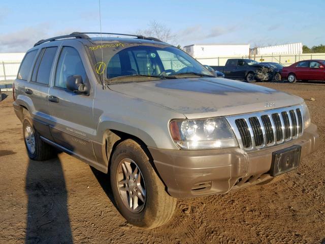 1J4GW48S43C611687 - 2003 JEEP GRAND CHER GRAY photo 1