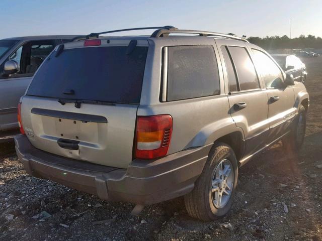 1J4GW48S43C611687 - 2003 JEEP GRAND CHER GRAY photo 4