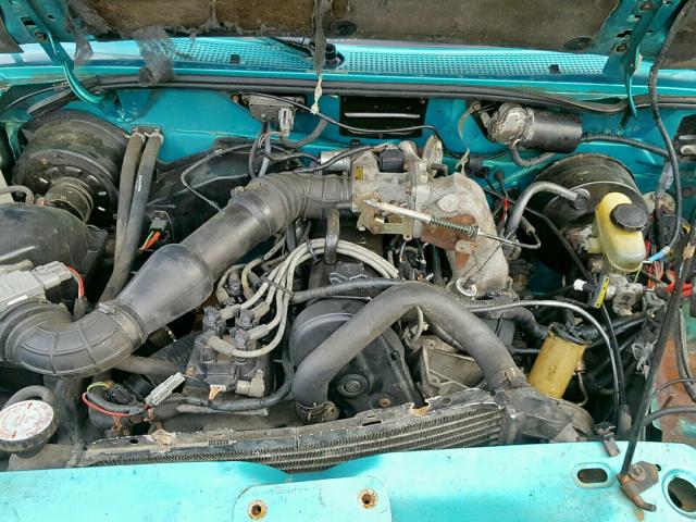 1FTCR10AXRPB17879 - 1994 FORD RANGER TURQUOISE photo 7