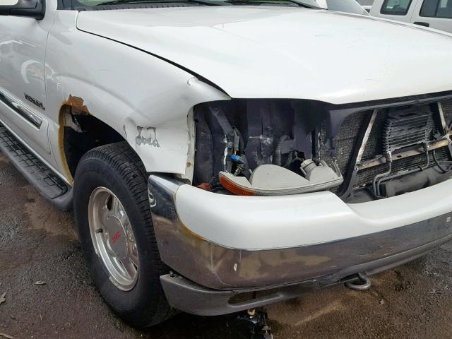 3GKFK16Z52G216381 - 2002 GMC YUKON XL K WHITE photo 9