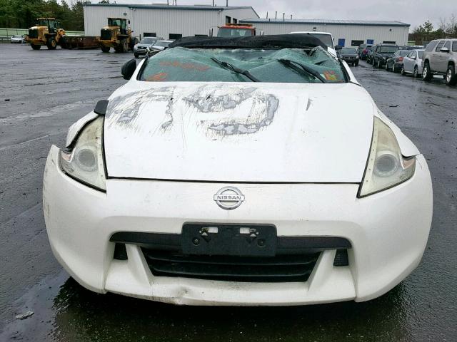 JN1AZ4FH6AM302369 - 2010 NISSAN 370Z WHITE photo 7