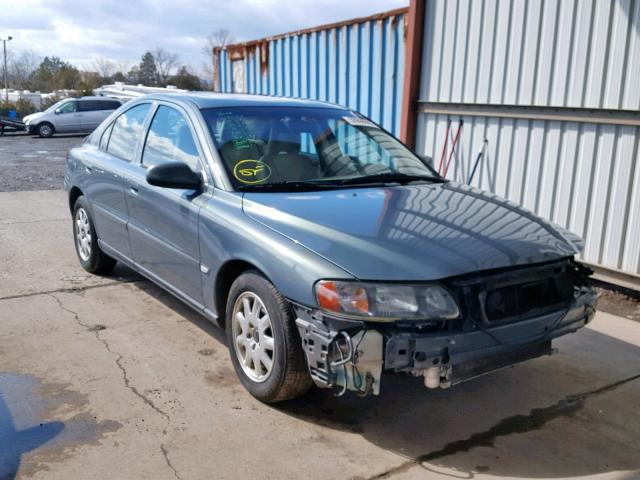 YV1RS61R612053450 - 2001 VOLVO S60 BLUE photo 1