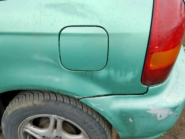 2HGEJ6345TH100925 - 1996 HONDA CIVIC DX GREEN photo 9