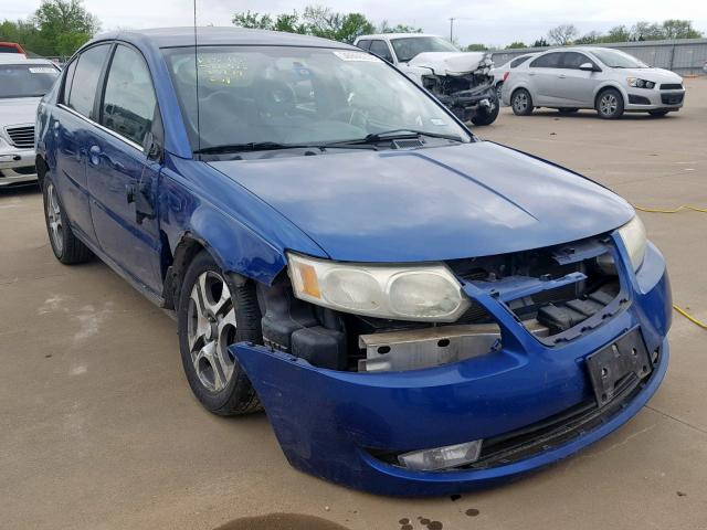1G8AL52F25Z129543 - 2005 SATURN ION LEVEL BLUE photo 1