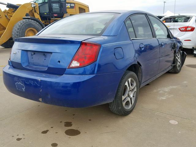 1G8AL52F25Z129543 - 2005 SATURN ION LEVEL BLUE photo 4