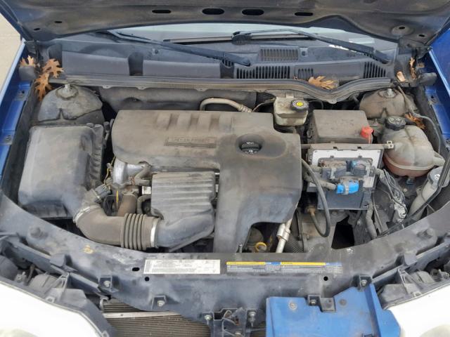 1G8AL52F25Z129543 - 2005 SATURN ION LEVEL BLUE photo 7