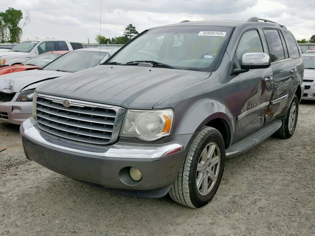 1A8HX582X7F573148 - 2007 CHRYSLER ASPEN LIMI GRAY photo 2