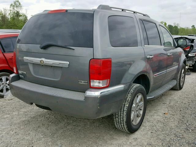 1A8HX582X7F573148 - 2007 CHRYSLER ASPEN LIMI GRAY photo 4