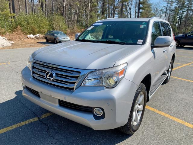 JTJBM7FXXB5025372 - 2011 LEXUS GX SILVER photo 1