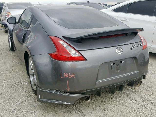 JN1AZ4EH7BM554554 - 2011 NISSAN 370Z BASE GRAY photo 3