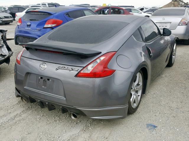 JN1AZ4EH7BM554554 - 2011 NISSAN 370Z BASE GRAY photo 4