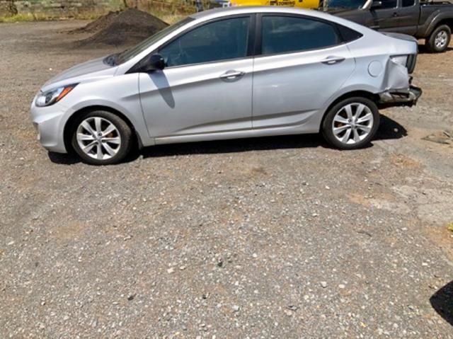 KMHCU4AE6DU328570 - 2013 HYUNDAI ACCENT GLS SILVER photo 9