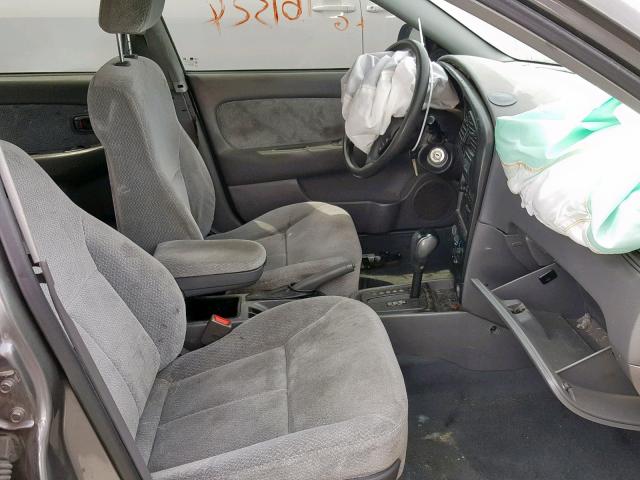 KNAFB121925201656 - 2002 KIA SPECTRA BA GRAY photo 5