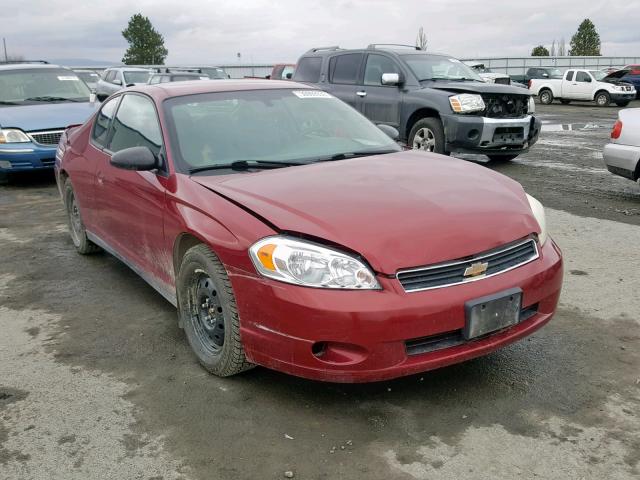 2G1WM15K169213724 - 2006 CHEVROLET MONTE CARL 勃艮第红 照片 1