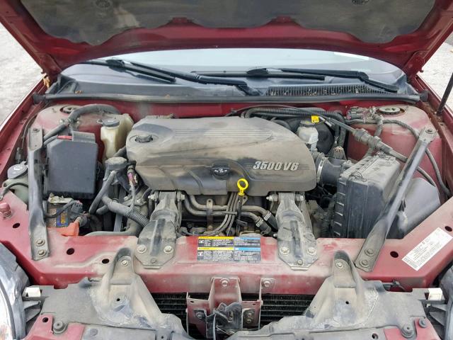 2G1WM15K169213724 - 2006 CHEVROLET MONTE CARL 勃艮第红 照片 7
