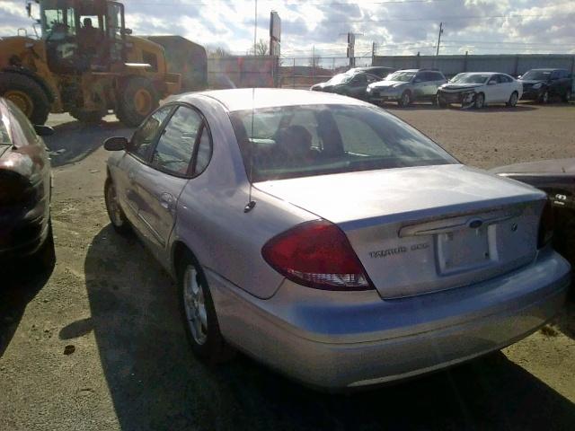 1FAFP55U54G102640 - 2004 FORD TAURUS SES SILVER photo 3