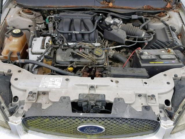 1FAFP55U54G102640 - 2004 FORD TAURUS SES SILVER photo 7