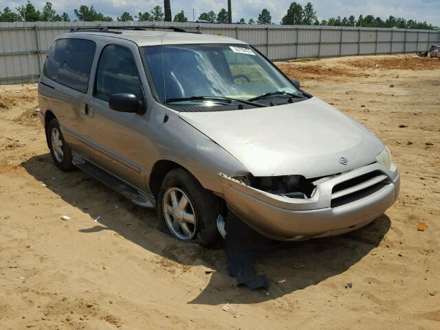 4N2ZN15T52D811917 - 2002 NISSAN QUEST GXE GOLD photo 1