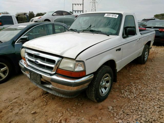 1FTYR10C2WUB04760 - 1998 FORD RANGER WHITE photo 2