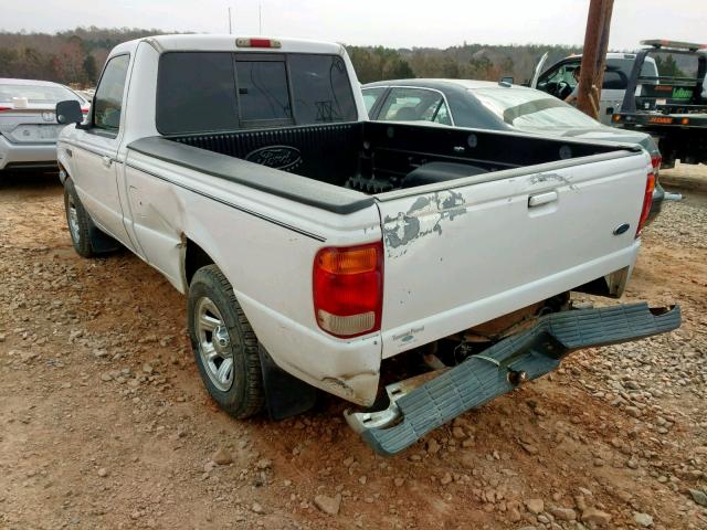 1FTYR10C2WUB04760 - 1998 FORD RANGER WHITE photo 3