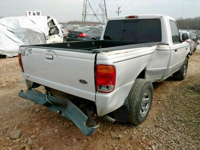 1FTYR10C2WUB04760 - 1998 FORD RANGER WHITE photo 4