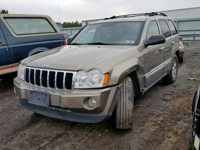 1J8HR58N56C316547 - 2006 JEEP GRAND CHER GOLD photo 2