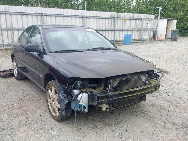 YV1RS58D622120229 - 2002 VOLVO S60 2.4T BLACK photo 1