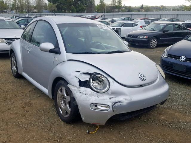 3VWCP21C32M416974 - 2002 VOLKSWAGEN NEW BEETLE ვერცხლისფერი ფოტო 1